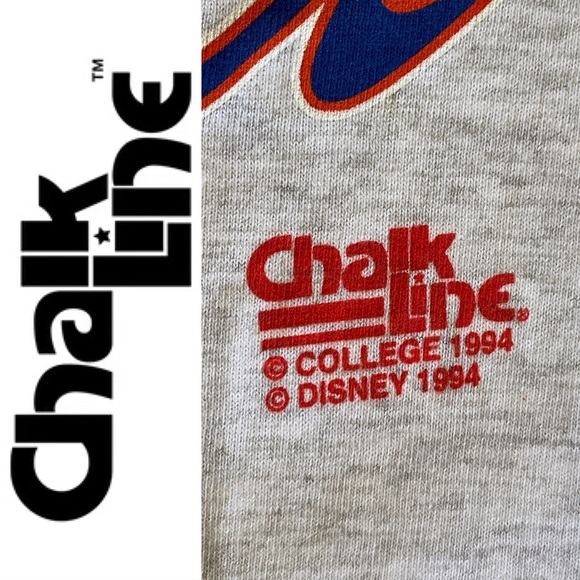 NWT deadstock official 1994 ChalkLine Disney Florida Gators hoodie t-shirt s/s M - Picture 9 of 15